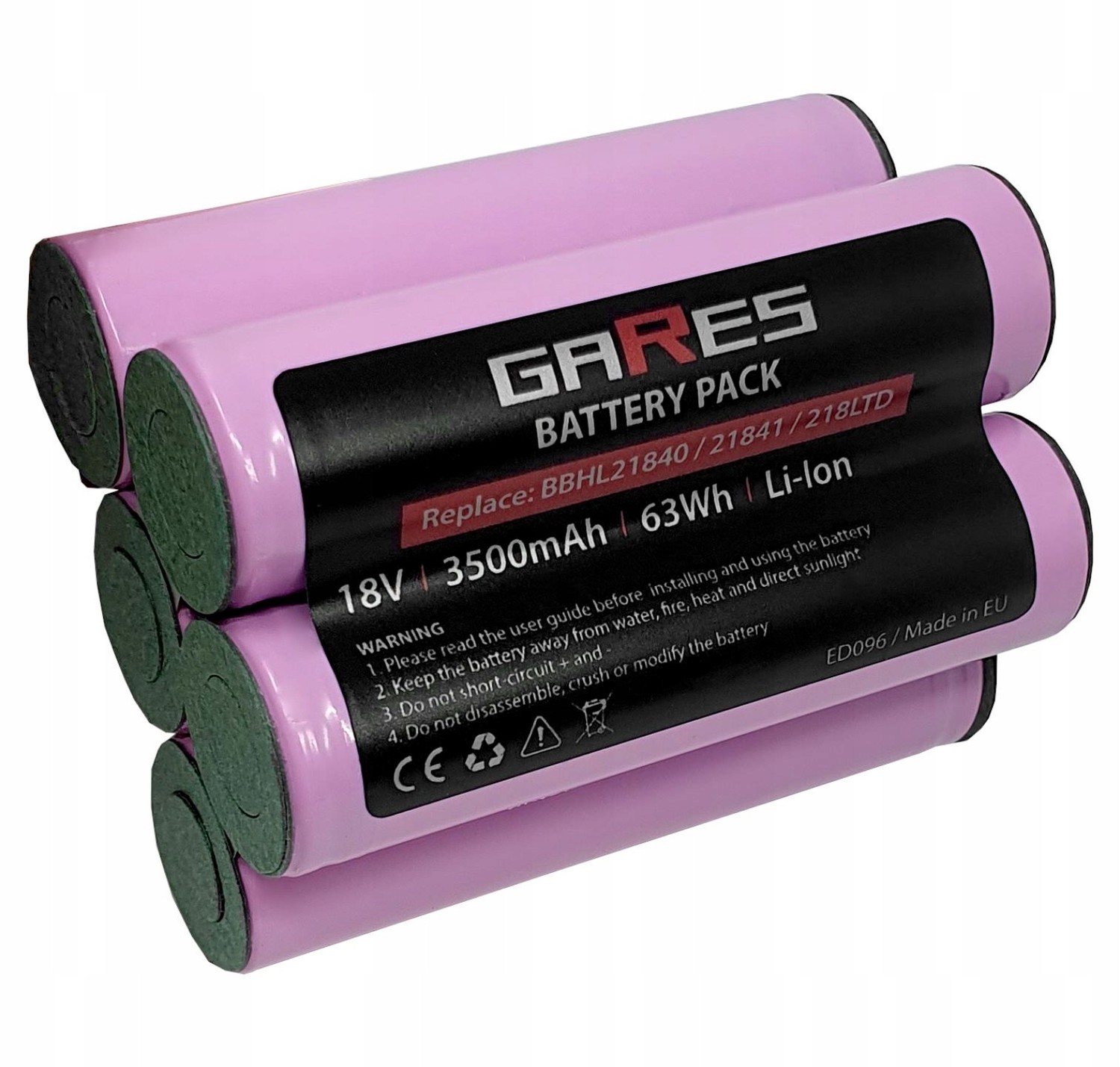 Baterie pro Bosch BBHL218LTD 908BPV180 18V 3,5Ah