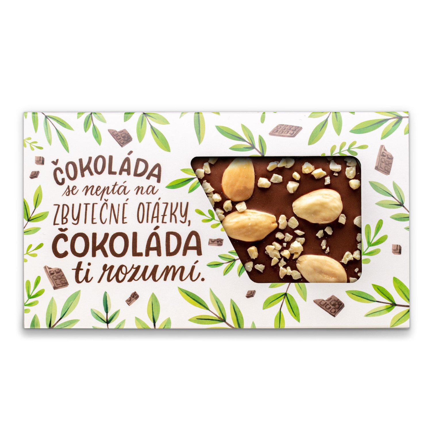 Choklid Čokoláda ti rozumí | 70% s mandlemi