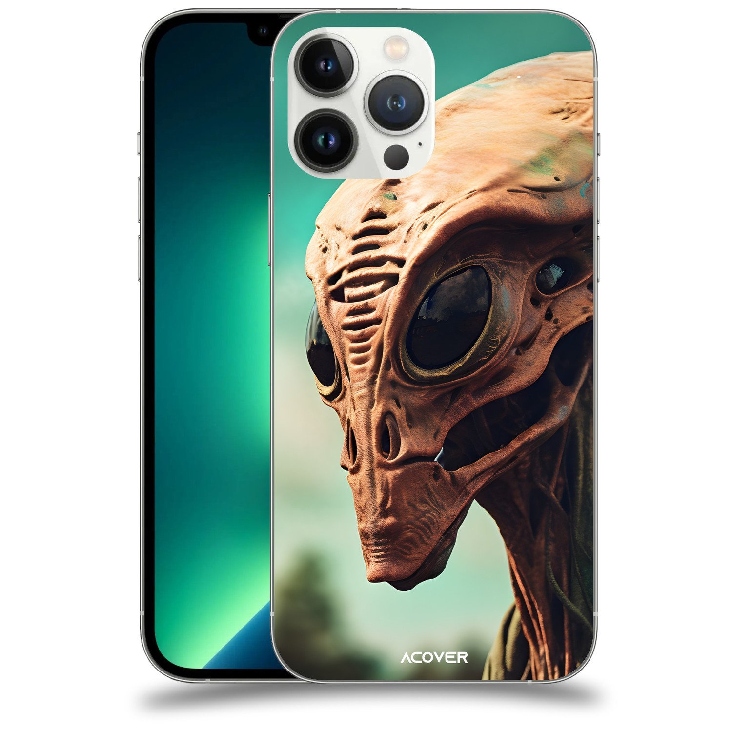 ACOVER Kryt na mobil Apple iPhone 13 Pro Max s motivem Alien I