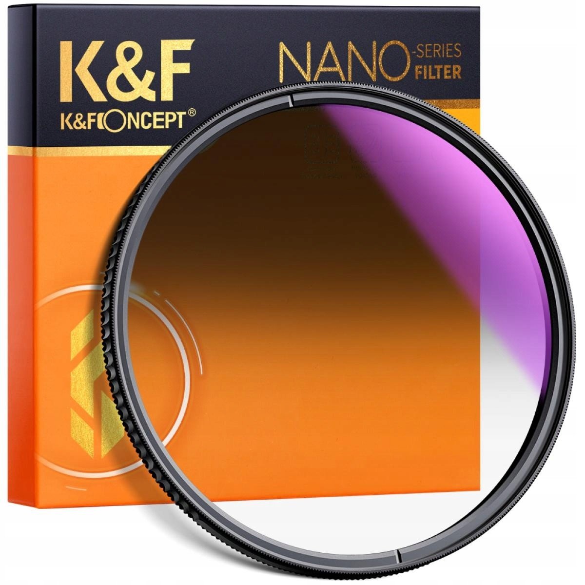 K&f Filtr šedý NanoX GND8 Soft 82mm