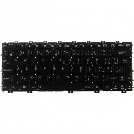 Asus Eee PC 1000HD klávesnice