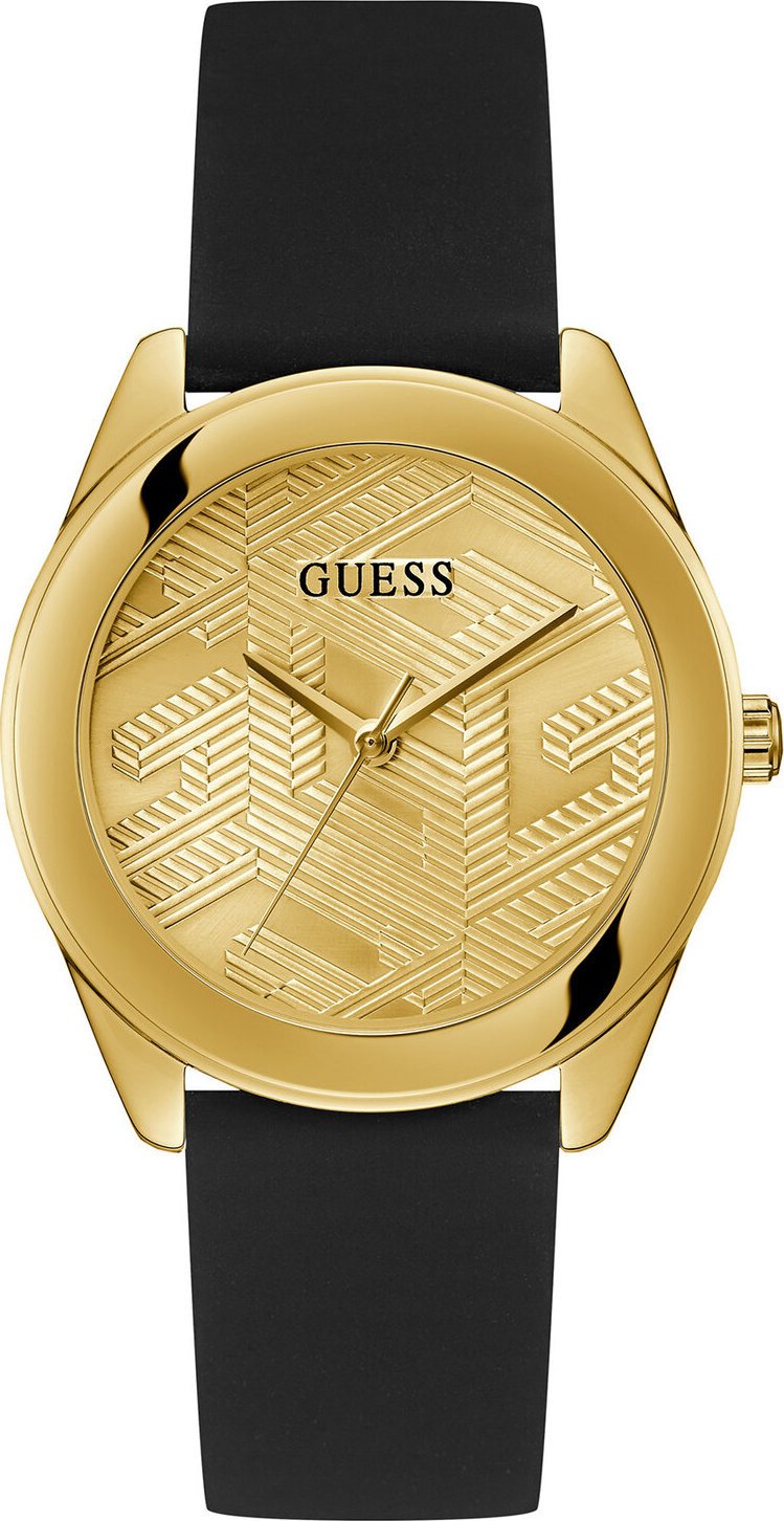 Dámské hodinky Guess Cubed GW0665L1 Black/Gold