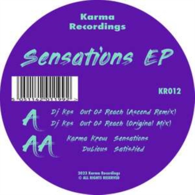 Sensations EP (Vinyl / 12