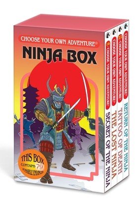 Choose Your Own Adventure 4-Book Boxed Set Ninja Box (Secret of the Ninja, Tattoo of Death, the Lost Ninja, Return of the Ninja) (Leibold Jay)(Paperback)