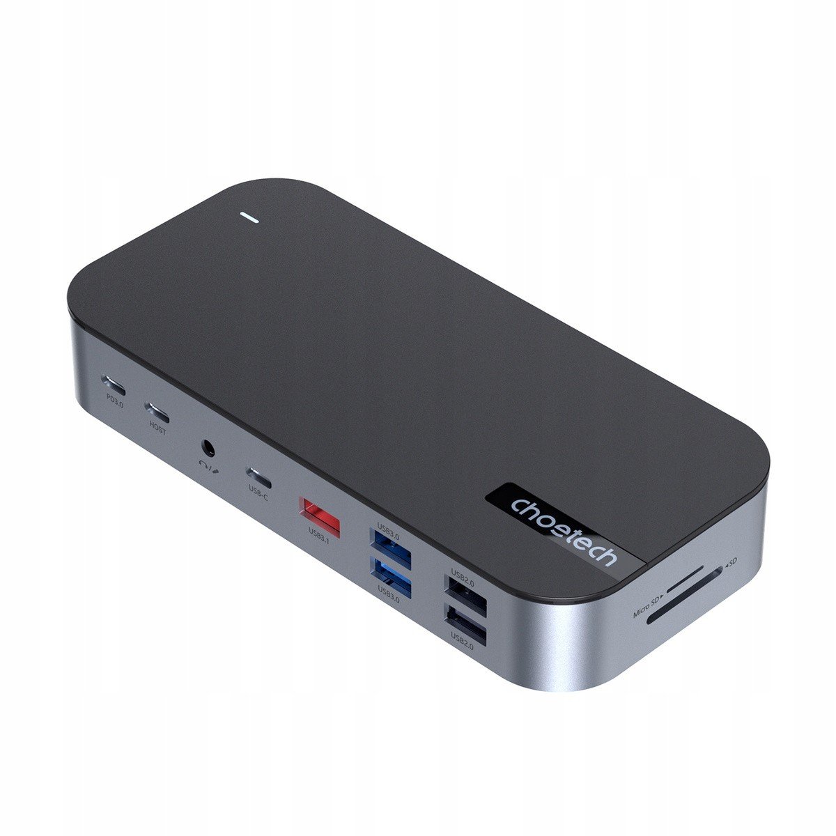 Hub Choetch M52 Usb-c Pd Usb-a Hdmi Vga Dp RJ45