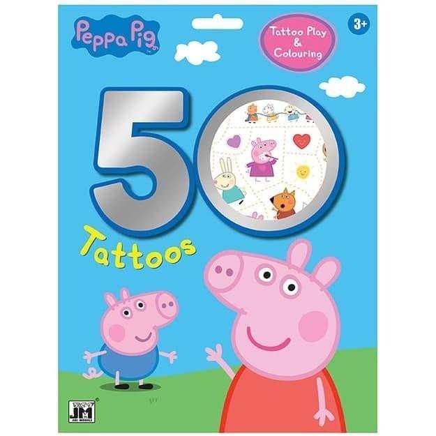 Prasátko Peppa - Tetovací set 50+