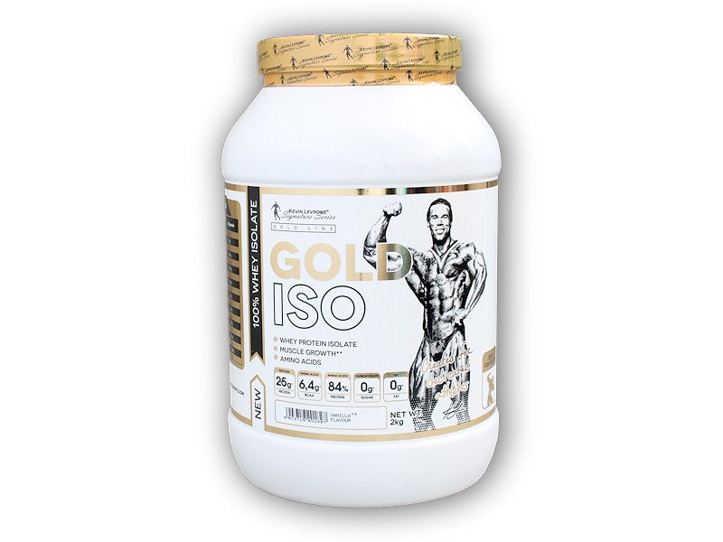 PROTEIN Kevin Levrone Gold Iso 2000 g Varianta: čokoláda