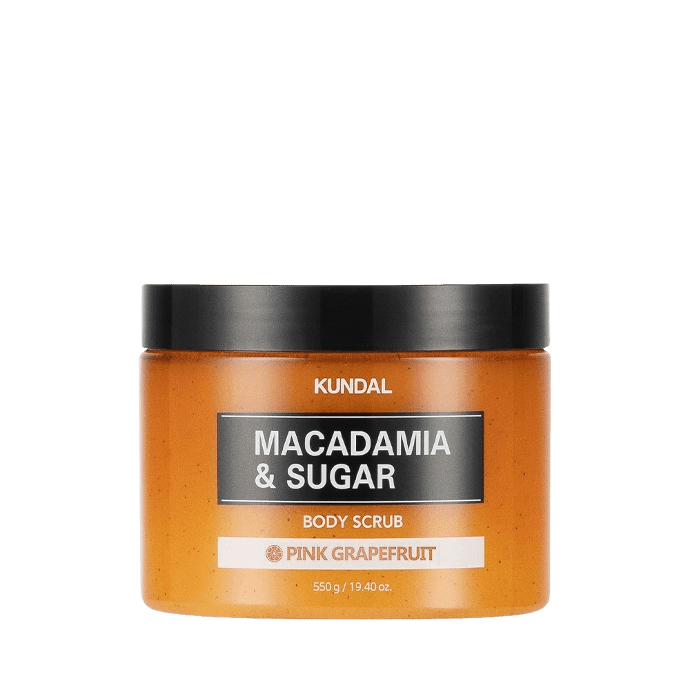 Kundal Macadamia&Sugar Body Scrub přírodní tělový peeling s vůní Grapefruitu 550 g