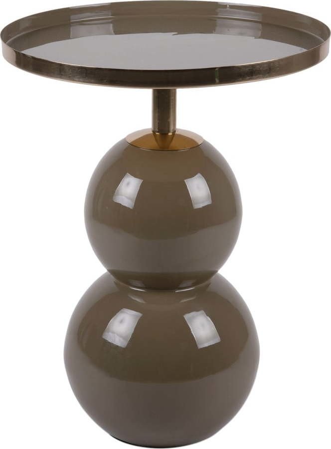 Kovový kulatý odkládací stolek ø 40,5 cm Nora – Leitmotiv