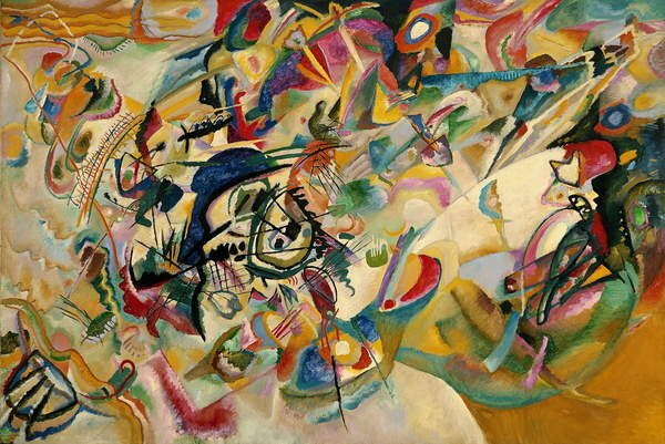 Kandinsky, Wassily Kandinsky, Wassily - Obrazová reprodukce Composition No. 7, 1913, (40 x 26.7 cm)