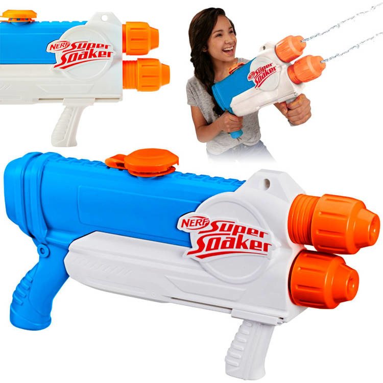 mamido Dětská vodní pistole Nerf SuperSoaker Barracuda