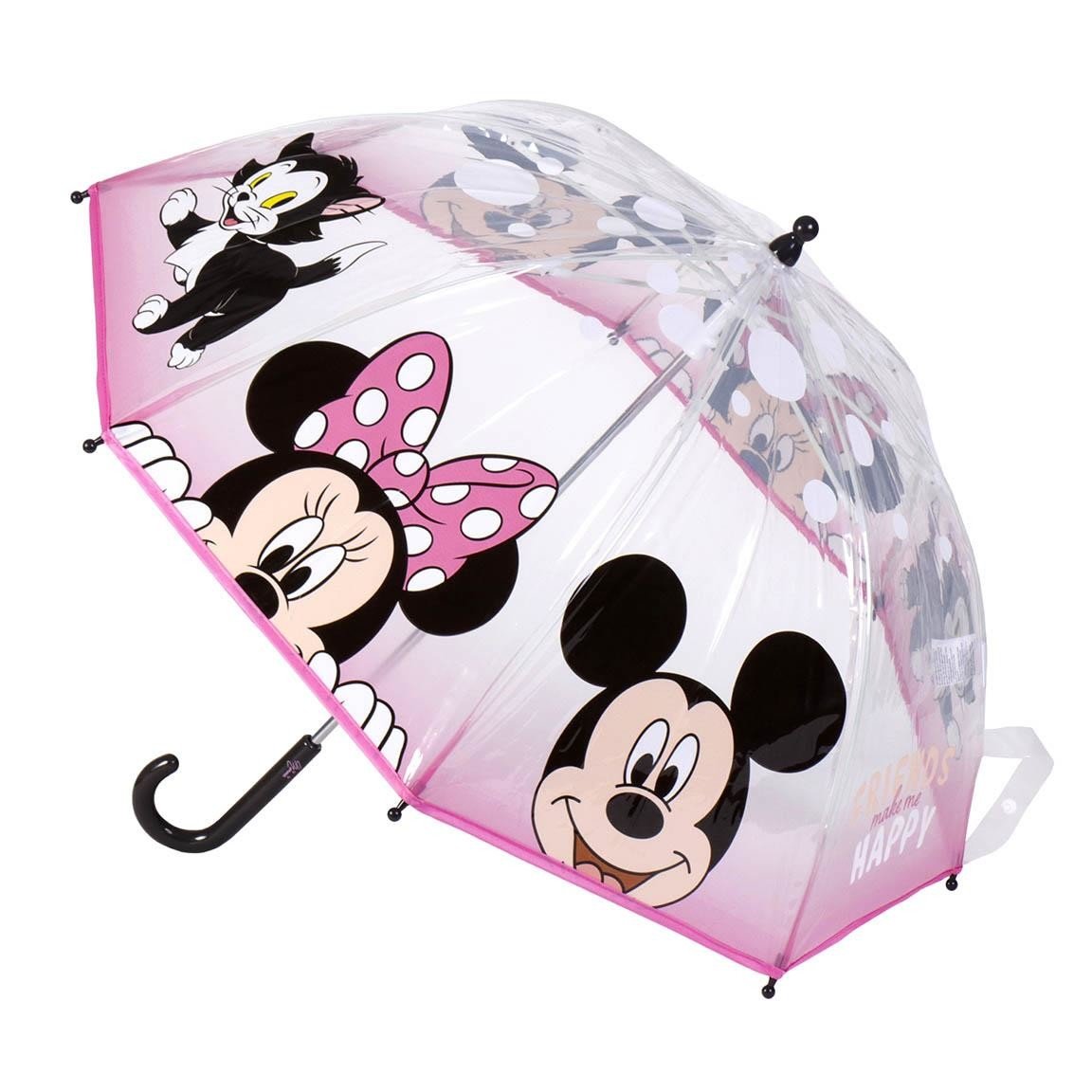 UMBRELLA POE MANUAL BUBBLE MINNIE