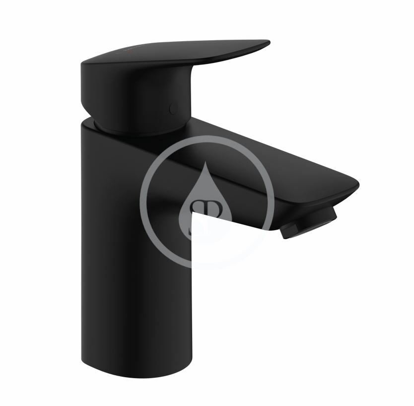 Hansgrohe 71107670 - Umyvadlová baterie s výpustí Push-Open, EcoSmart, matná černá