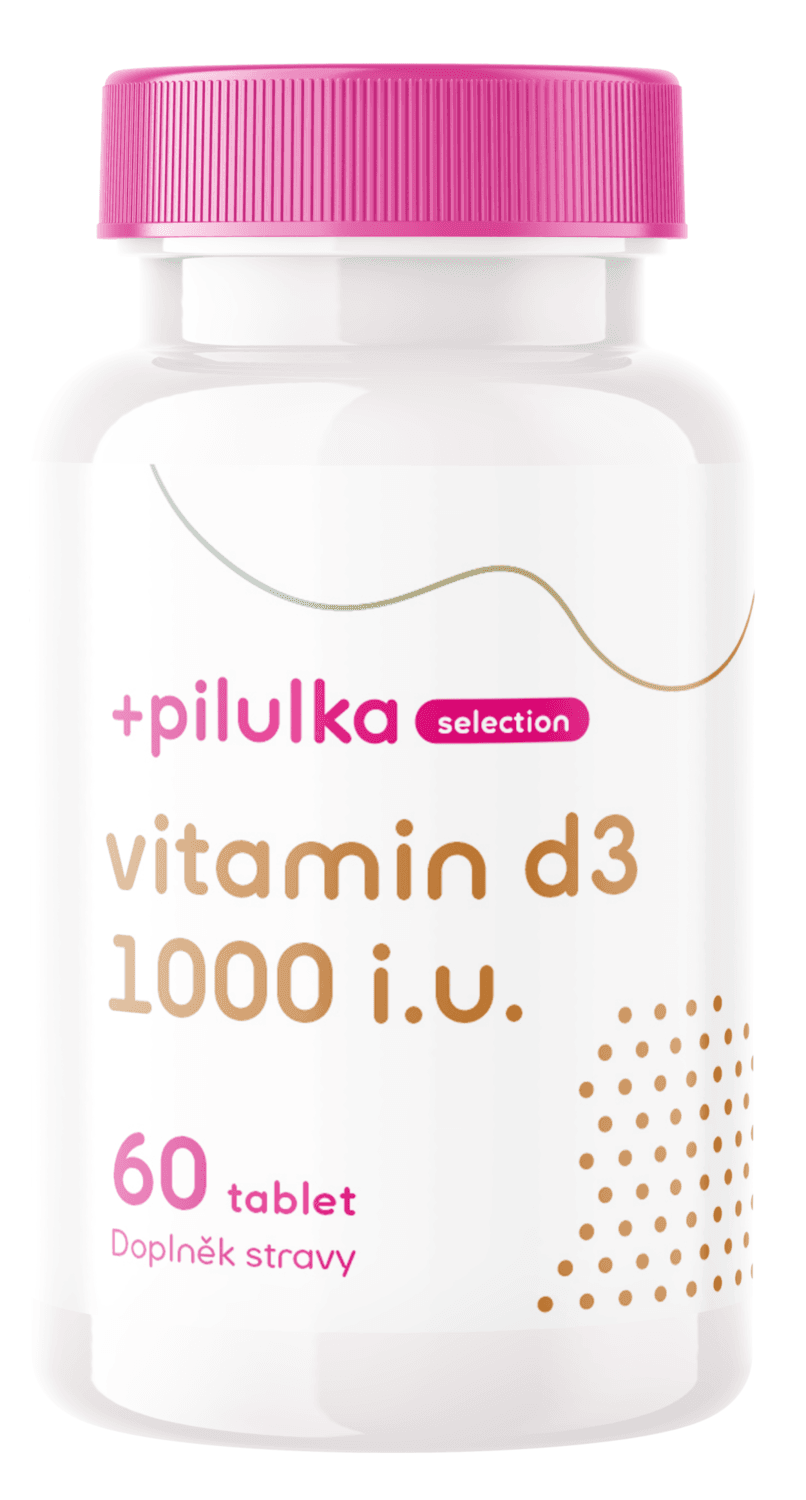 Pilulka Selection Vitamín D3 1000 I.U.