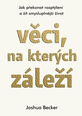 To, na čem záleží –Jak překonat rozptýlení a žít smysluplnější život - Joshua Becker