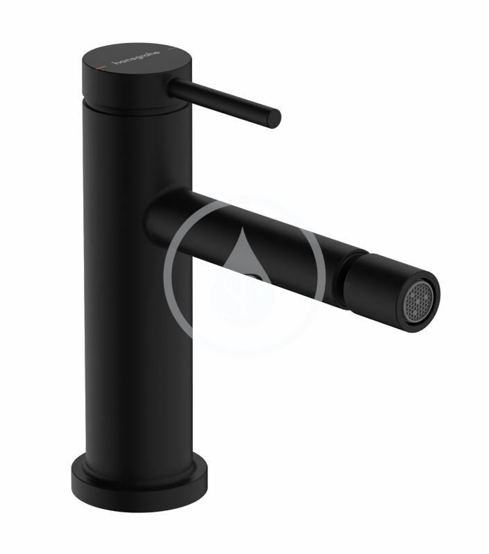 Hansgrohe 73201670 - Bidetová baterie s výpustí, matná černá