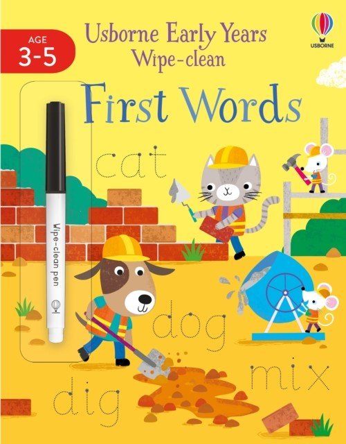 Early Years Wipe-Clean First Words (Greenwell Jessica)(Paperback / softback)