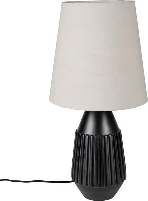 Černo-béžová stolní lampa Aysa - White Label