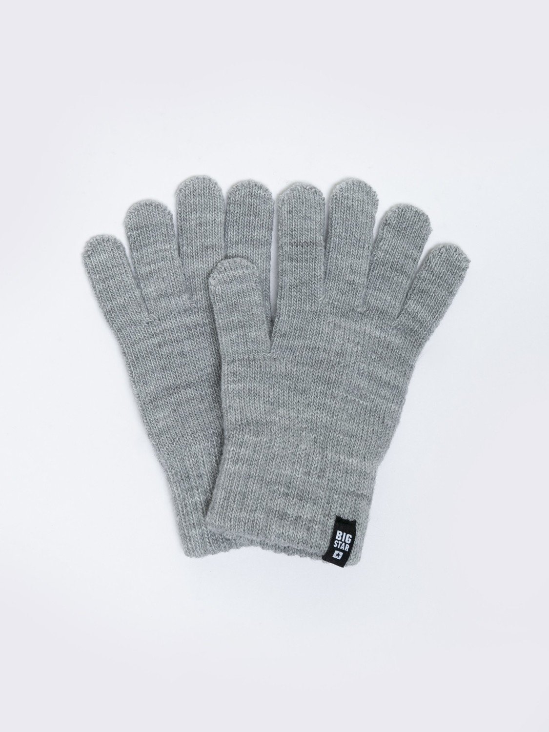 Big Star Unisex's Gloves 290027 Grey 901