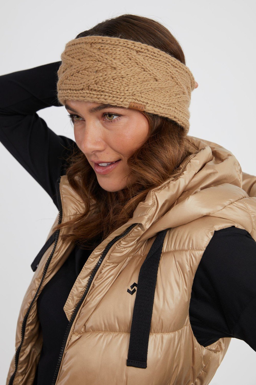 SAM 73 Dámská čelenka JUDY Hnědá UNI