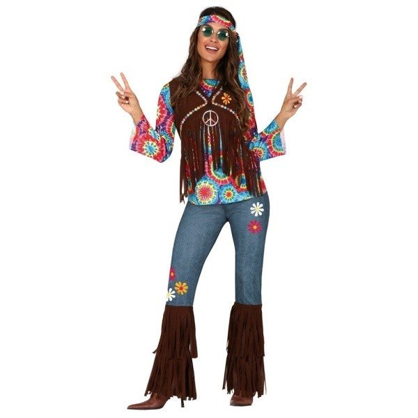 Kostým dámský Hippie vel. S (36-38)