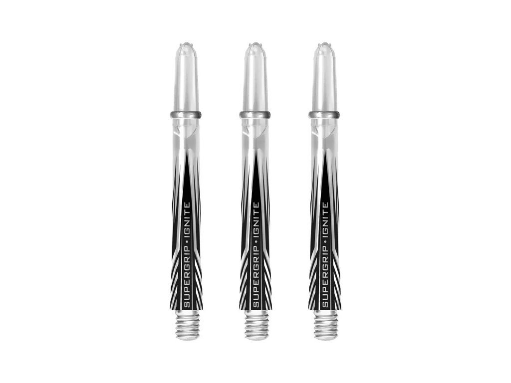 Harrows Darts Násadky Harrows Supergrip Ignite Clear Midi