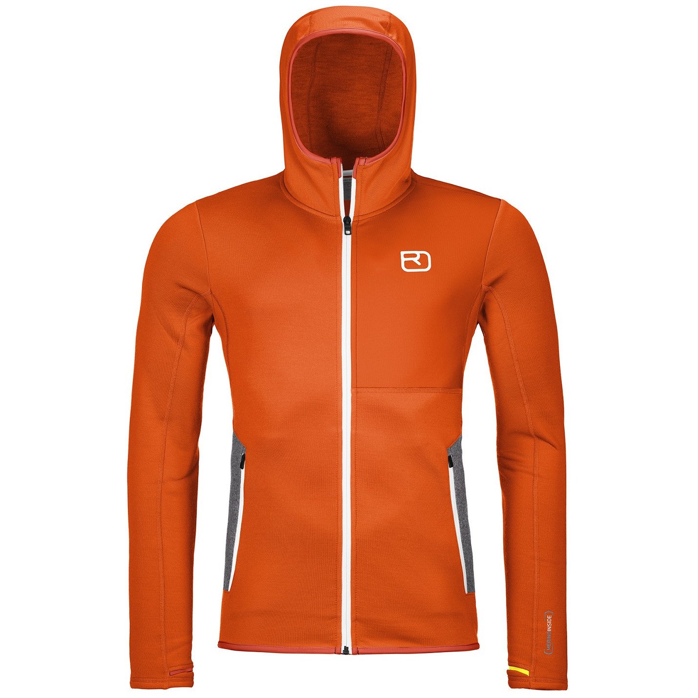 Pánská mikina Ortovox Fleece Hoody M Velikost: M / Barva: oranžová