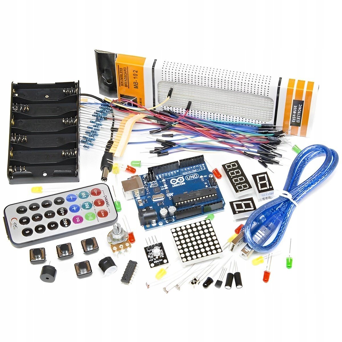 Startovací sada Uno basic Kit Starter Kit Uno R3 Kompatibilní s Arduino