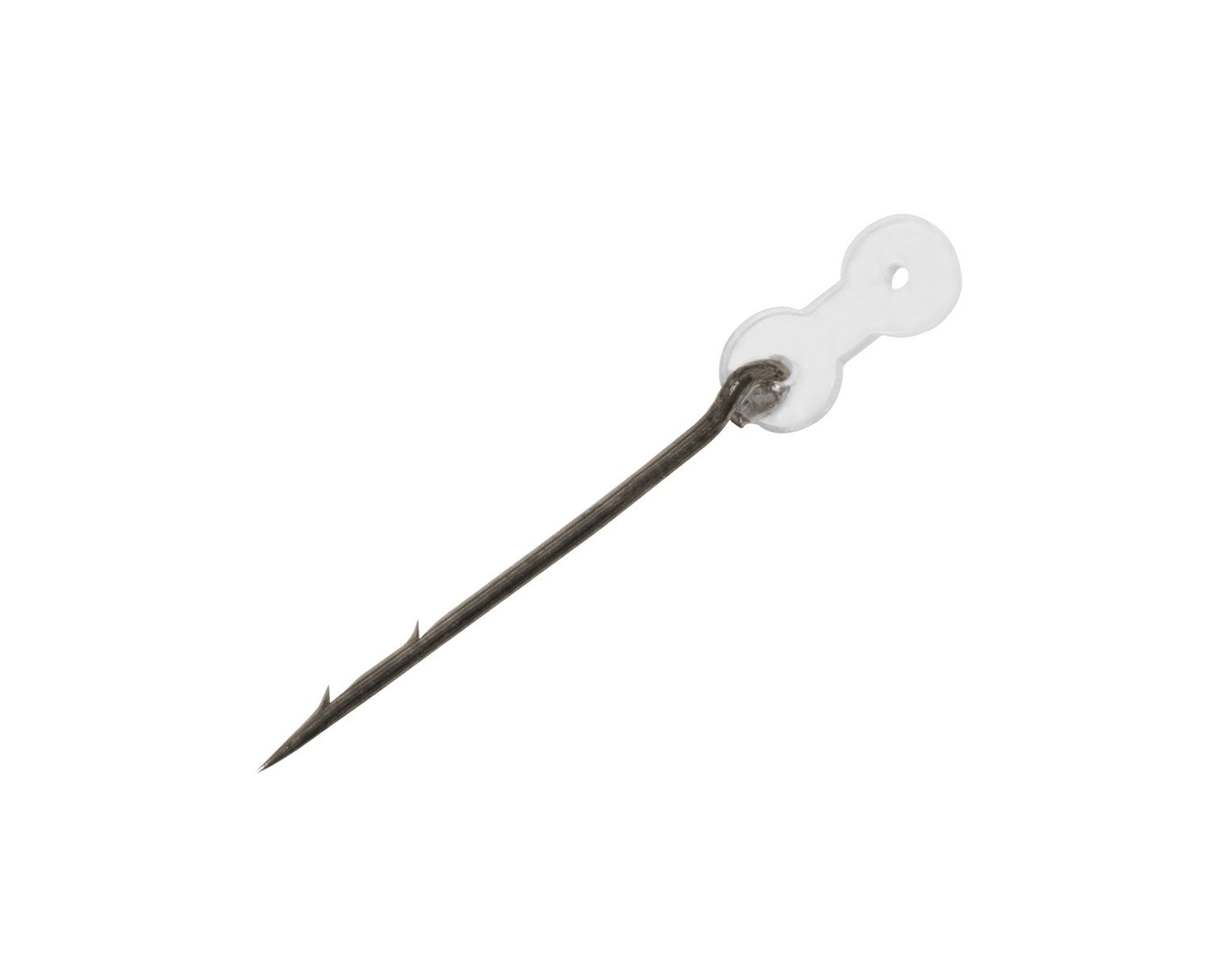 Nástrahový osten Delphin STINGER+ se silikonovým kroužkem / černý / 12ks-5mm