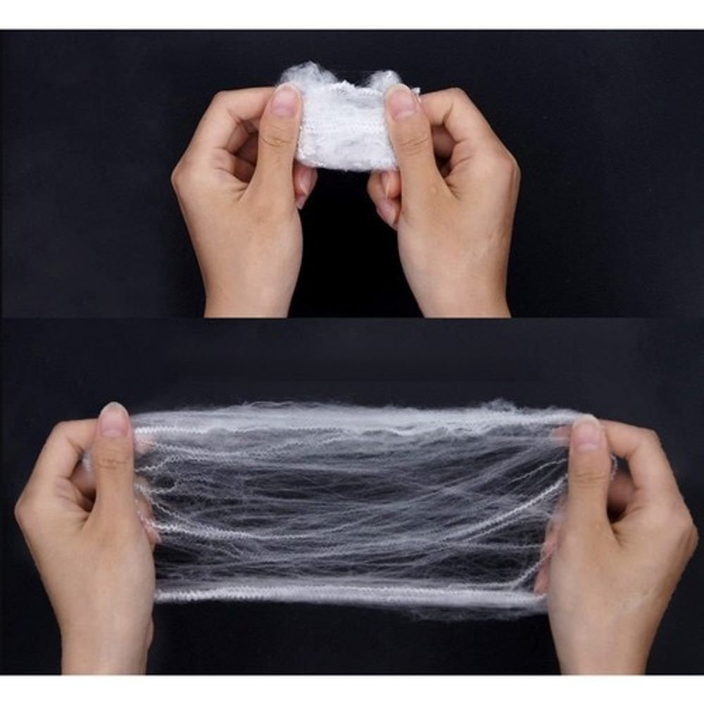 Popron.cz Umělá pavučina se 2 pavouky (Malatec)