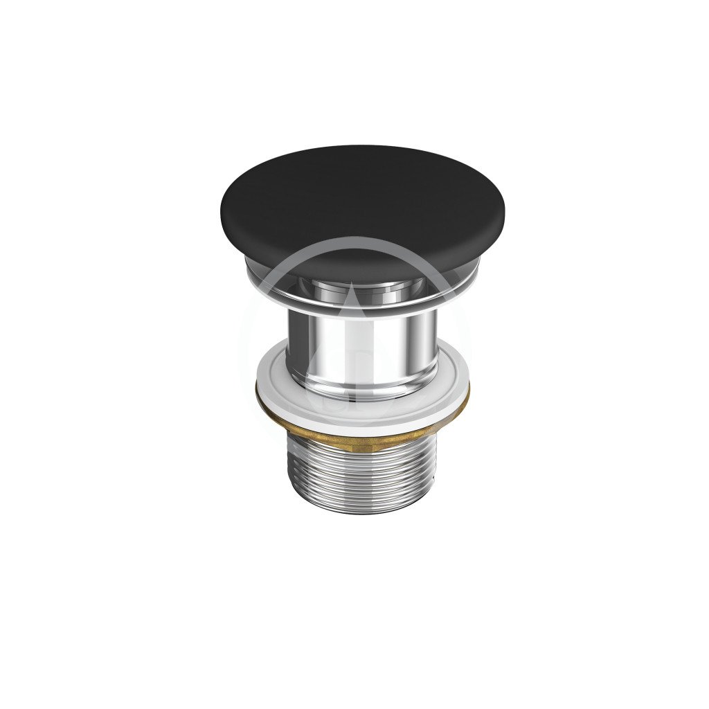 kielle 30901124 - Neuzavíratelná umyvadlová výpusť, antracit