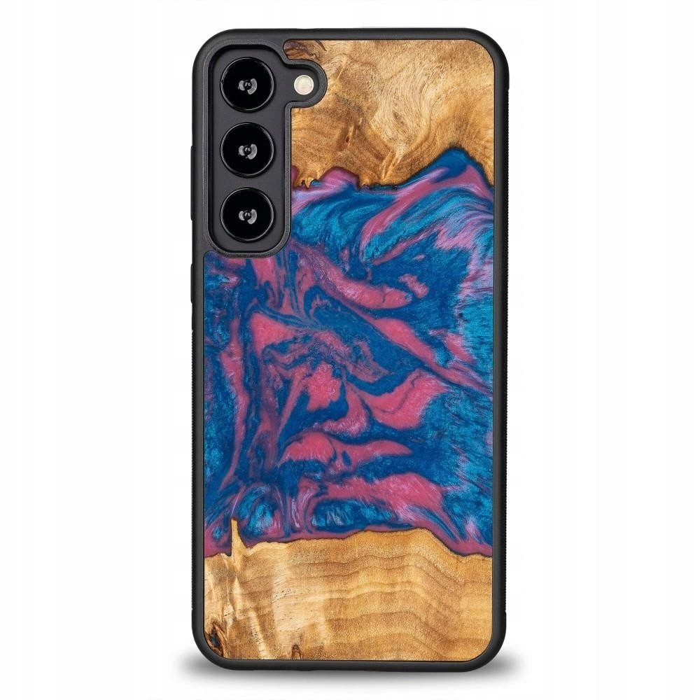 Pouzdro ze dřeva a pryskyřice case pouzdro Samsung Galaxy S23 Plus Uniq