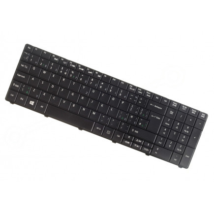 Acer TravelMate P453-M klávesnice na notebook s rámečkem černá CZ/SK