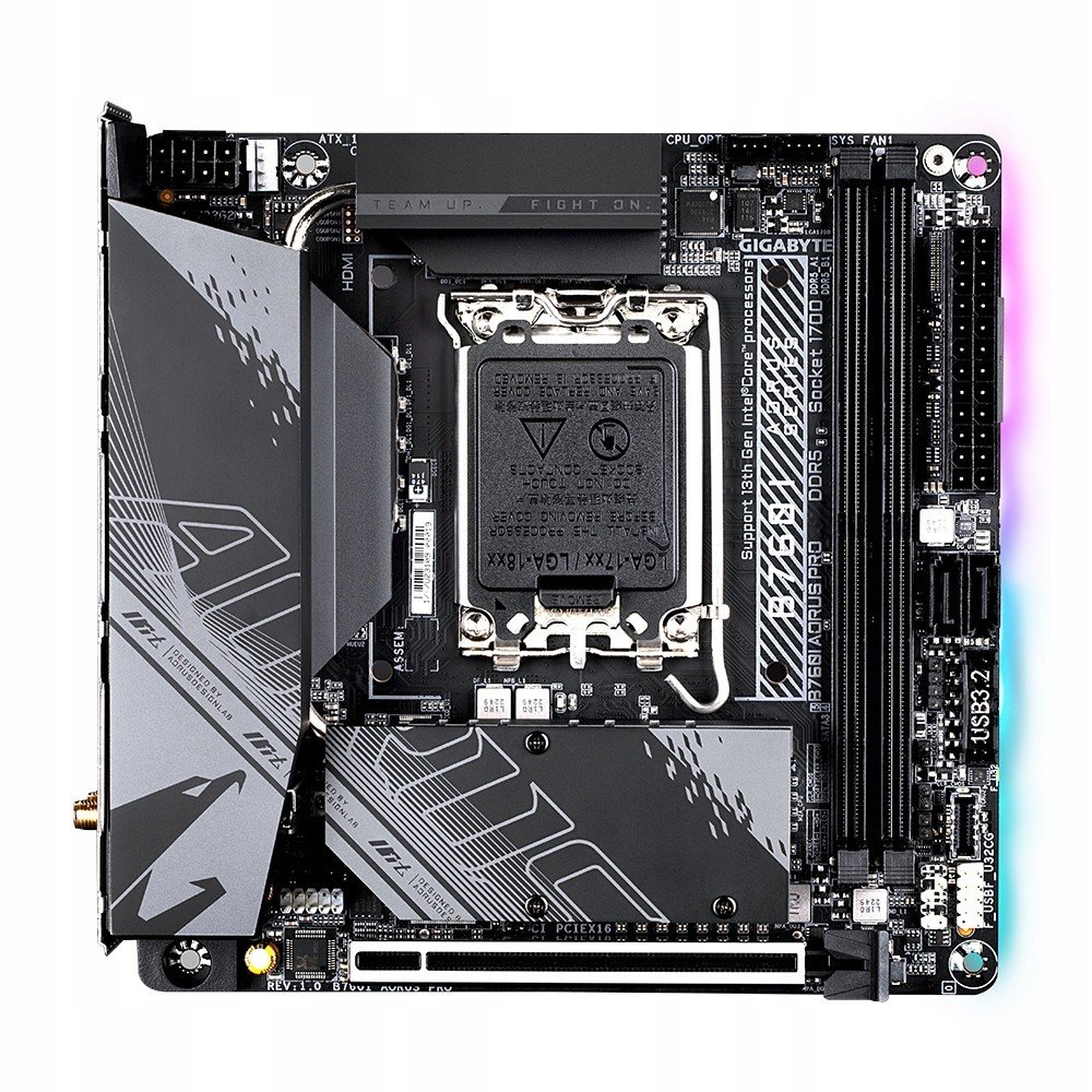 Gigabyte B760I Aorus Pro základní deska Intel B760 E