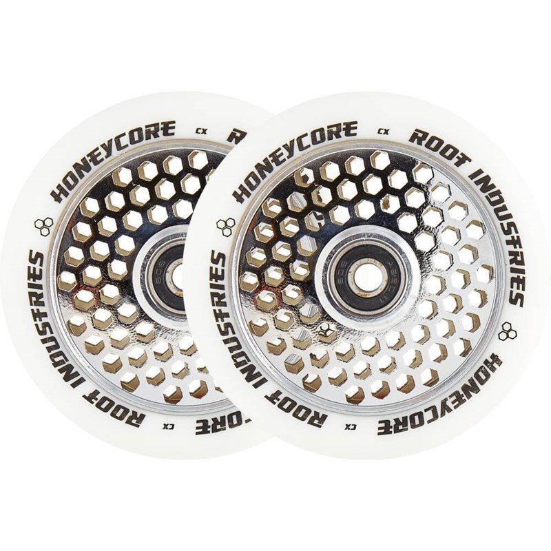 kolečka ROOT INDUSTRIES - Root Honeycore White 110mm 2-pack Pro Scooter Wheels (MULTI1071)