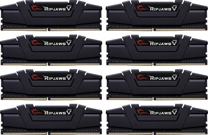 G.Skill Ripjaws V DDR4 256 Gb: 8 x 32 Gb DIM