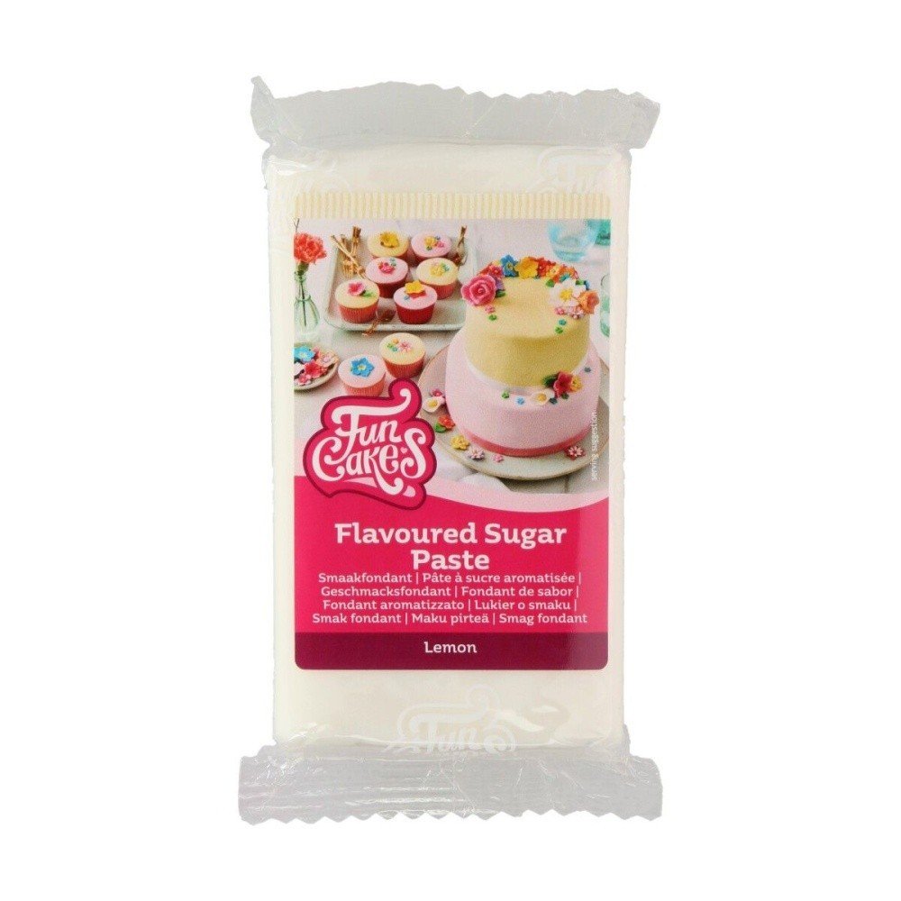 FunCakes ochucený potahový fondán - speciál - Lemon 250g