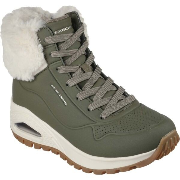 Skechers UNO RUGGED - FALL AIR Dámská zimní obuv, khaki, velikost 39