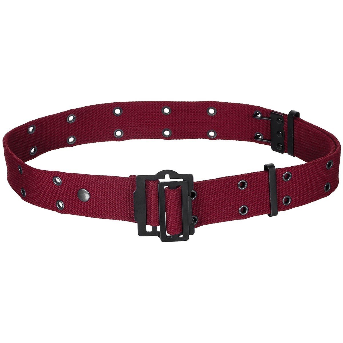 Opasek MFH francouzské armády 4,5 cm - tmavě červený