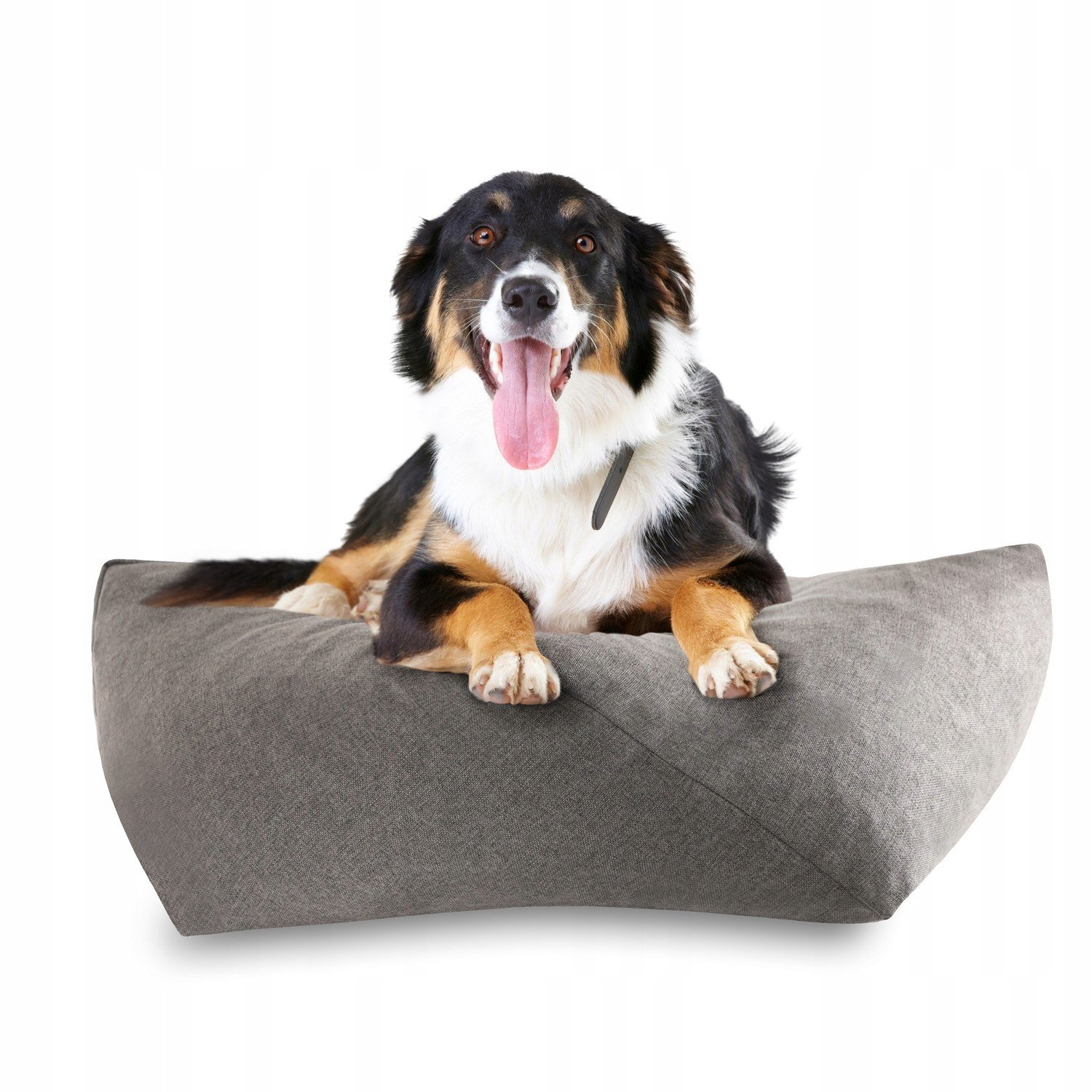 Oboustranná matrace pelíšek pro psa, 55x55 cm. velikost středně šedá