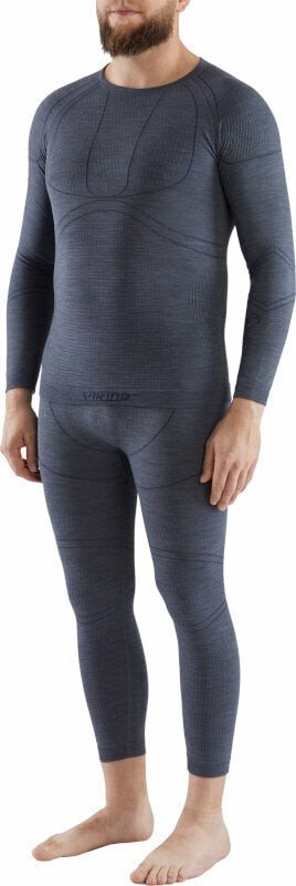 Viking Termoprádlo Lan Pro Merino Set Base Layer Dark Grey L