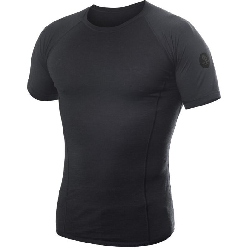 Triko Sensor Merino Air - pánské, krátký, černá - velikost 2XL