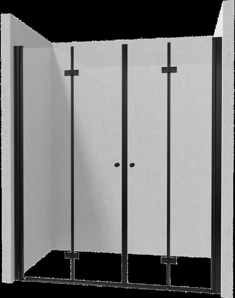DEANTE/S Sprchové dveře dvojité skládací 100x100 KTSXN43P+KTSXN43P KERRIA/0143