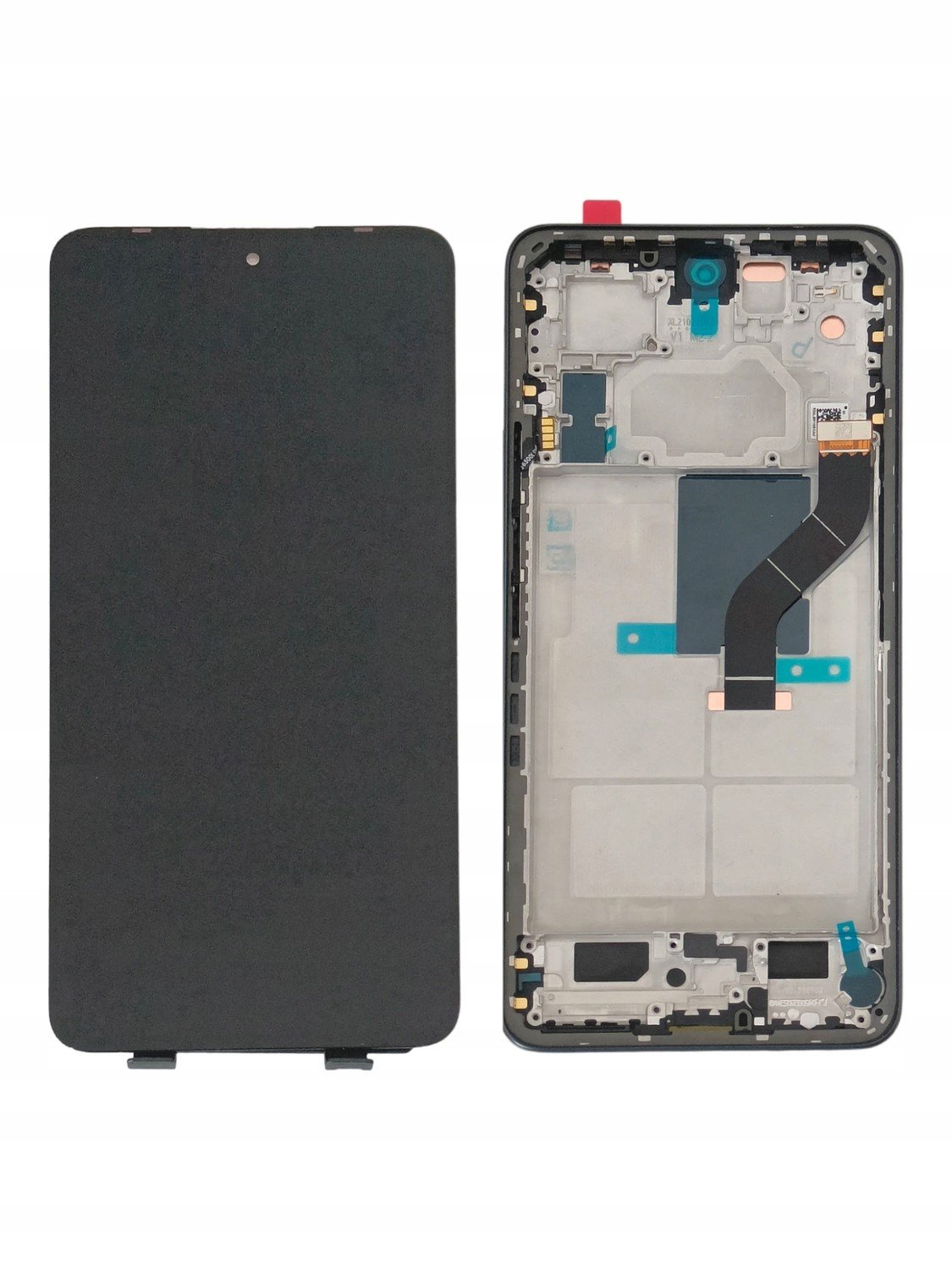 Displej s rámečkem Xiaomi 12 Lite černý