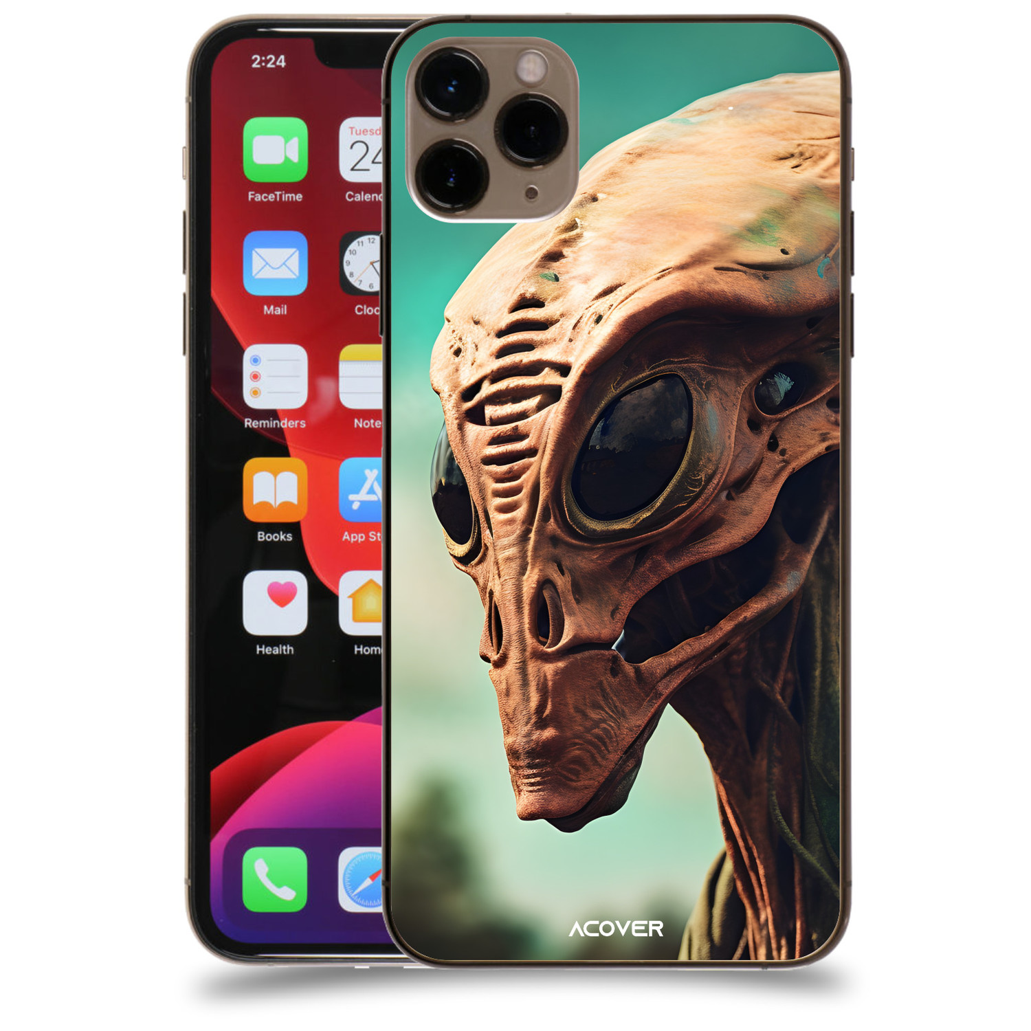 ACOVER Kryt na mobil Apple iPhone 11 Pro Max s motivem Alien I