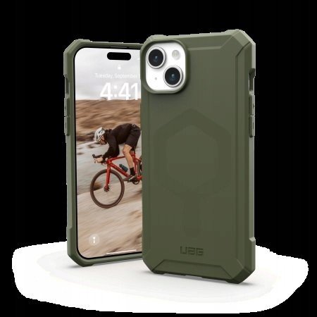 Uag Essential Armor Magsafe ochranný kryt pro iPhone 15 Plus (olive)