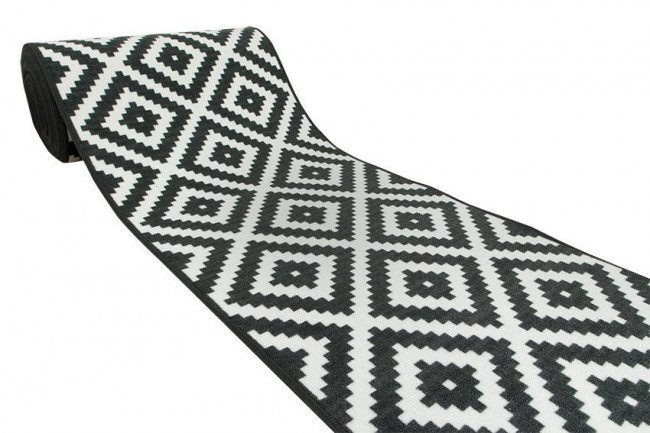 Protiskluzový běhoun Romby 91 - černý