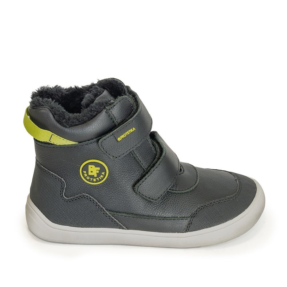 Chlapecké zimní boty Barefoot TARIK NERO, Protetika, černá - 21