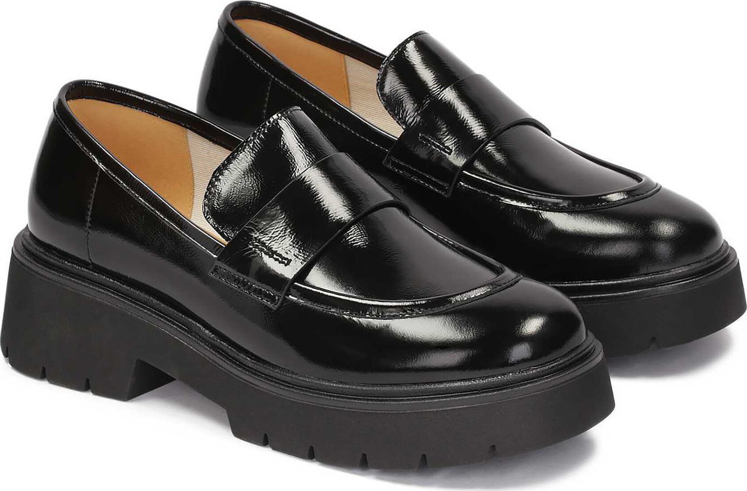 Loafersy Kazar Loren 82933-01-N0 Black