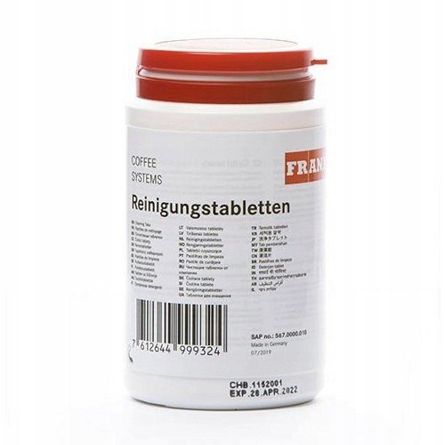 Tablety Franke čištění varných konvic a kávovarů